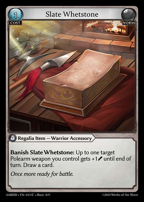 [Norm] Slate Whetstone [AMBSD015-C]