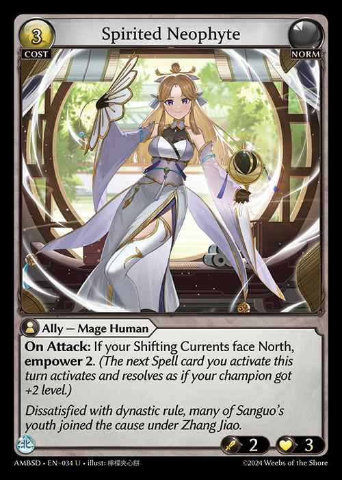 [Norm] Spirited Neophyte [AMBSD034-U]