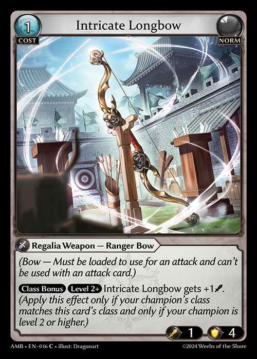 [Norm] Intricate Longbow [AMB016-C]