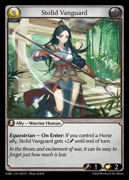 [Norm] Stolid Vanguard [AMB083-C]