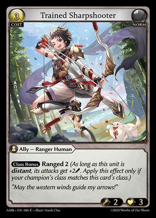 [Norm] Trained Sharpshooter [AMB086-C]