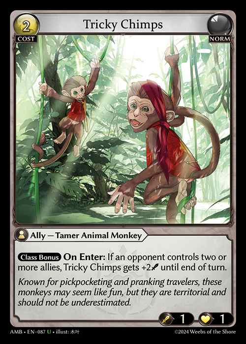 [Norm] Tricky Chimps [AMB087-U]