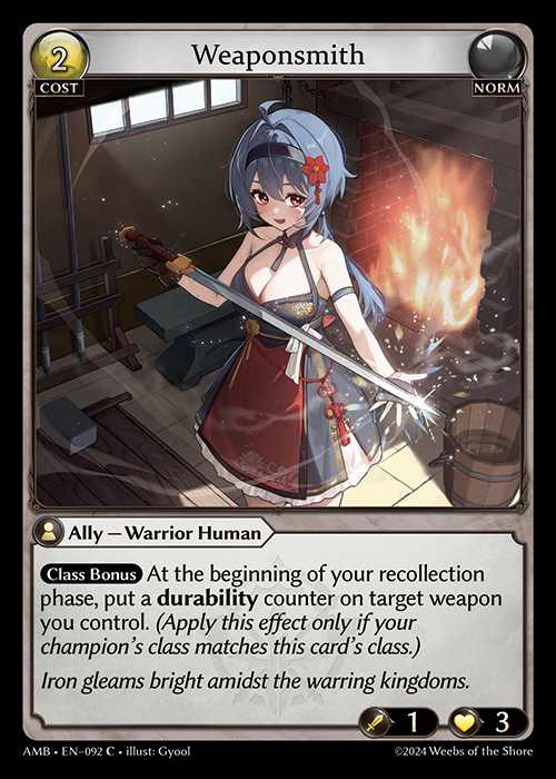 [Norm] Weaponsmith [AMB092-C]