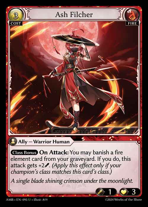 [Fire] Ash Filcher [AMB095-U]