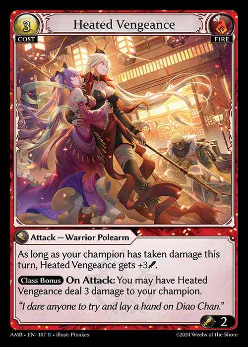 [Fire] Heated Vengeance [AMB107-R]