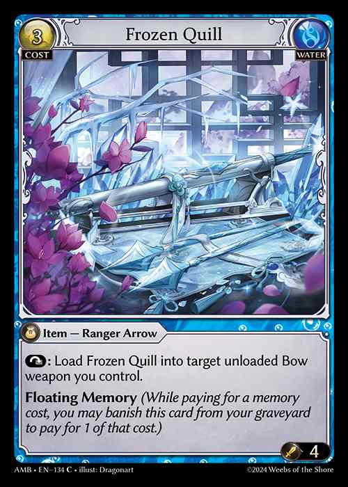 [Water] Frozen Quill [AMB134-C]