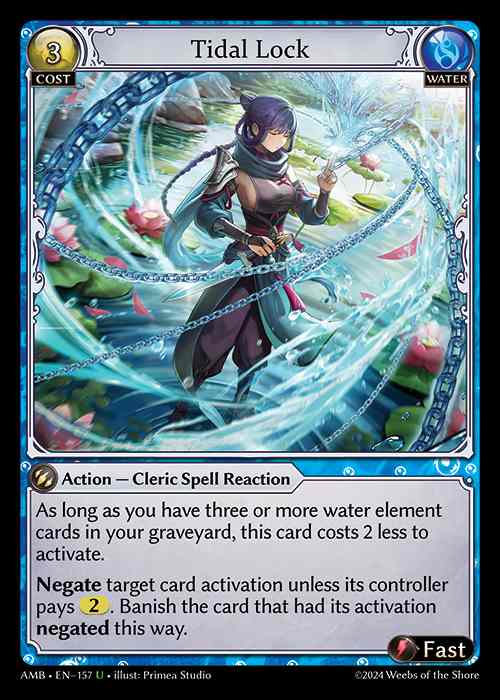 [Water] Tidal Lock [AMB157-U]