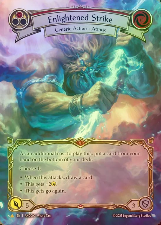 【CF】【EN】[Generic] 啓示の一撃/Enlightened Strike [ANQ000-Marvel]