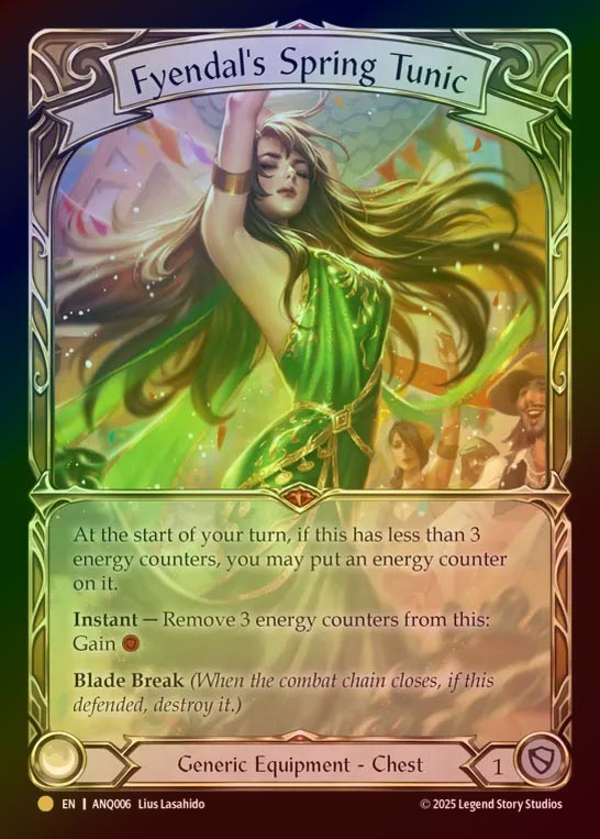 【RF】【EN】[Generic] フィエンダルの春のチュニック/Fyendal's Spring Tunic [ANQ006-Gold]