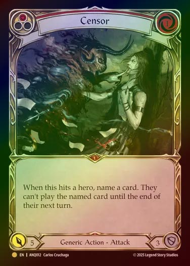 【RF】【EN】[Generic] 検閲/Censor [ANQ012-Gold]