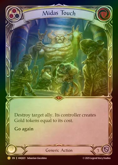 【RF】【EN】[Generic] ミダスの金融/Midas Touch [ANQ021-Gold]