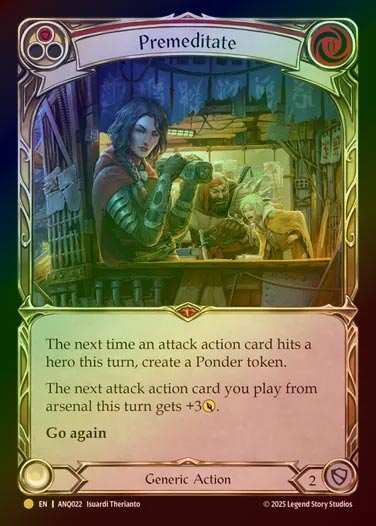 【RF】【EN】[Generic] 入念な計画/Premeditate [ANQ022-Gold]