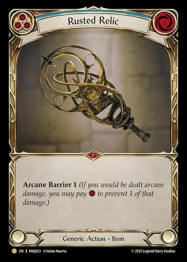 【EN】[Generic] 錆び付いた遺物/Rusted Relic [ANQ023-Gold]