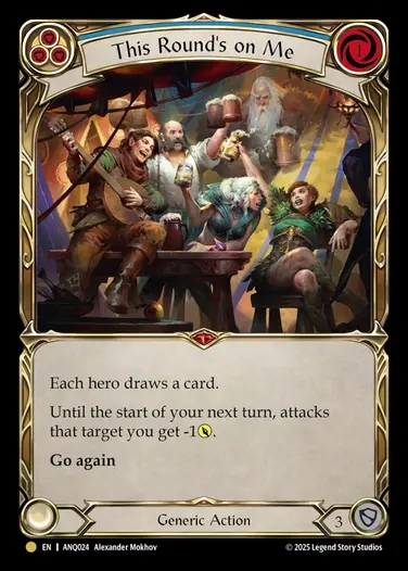 【EN】[Generic] 俺の奢り/This Round's on Me [ANQ024-Gold]