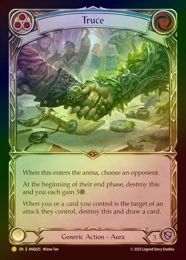 【RF】【EN】[Generic] 一時停戦/Truce [ANQ025-Gold]