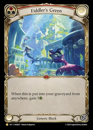【EN】[Generic] 船乗りの終楽地/Fiddler's Green [ANQ037-Gold]