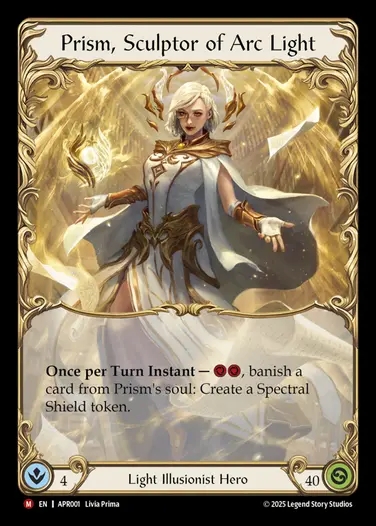 【EN】[Light Illusionist] Prism, Sculptor of Arc Light [APR001-M]