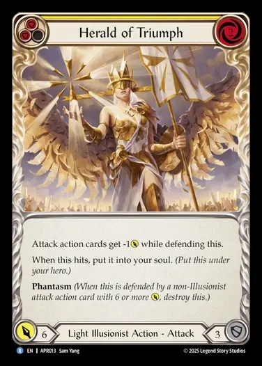 【EN】[Light Illusionist] Herald of Triumph(yellow)  [APR013-R]