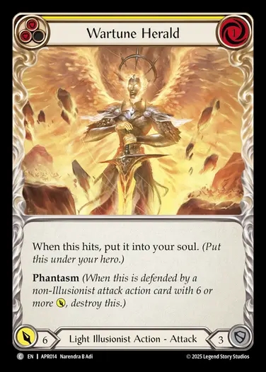 【EN】[Light Illusionist] Wartune Herald(yellow)  [APR014-C]