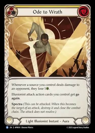 【EN】[Light Illusionist] Ode to Wrath(yellow)  [APR019-R]