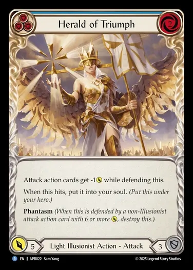 【EN】[Light Illusionist] Herald of Triumph(blue) [APR022-R]
