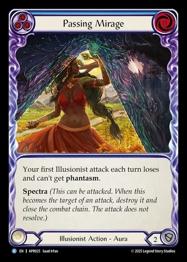 【EN】[Illusionist] Passing Mirage(blue) [APR025-R]
