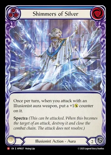 【EN】[Illusionist] Shimmers of Silver [APR027-M]