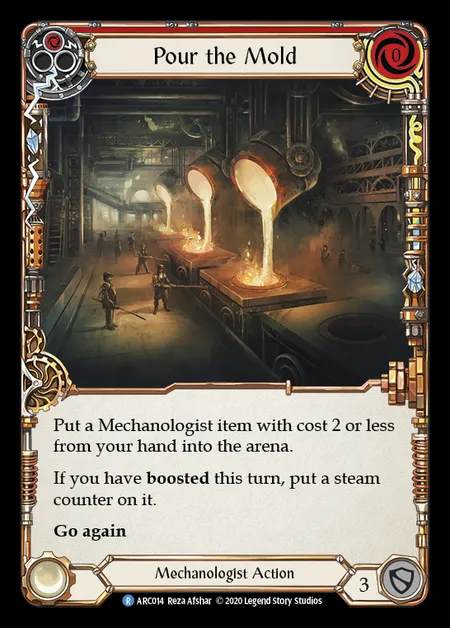 [Mechanologist] Pour the Mold [UL-ARC014-R] (red)