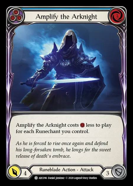 [Runeblade] Amplify the Arknight [UL-ARC096-C] (blue)
