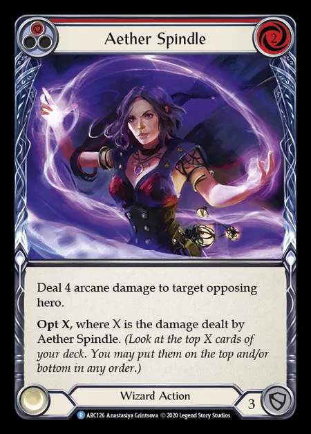 [Wizard] Aether Spindle [UL-ARC126-R] (red)