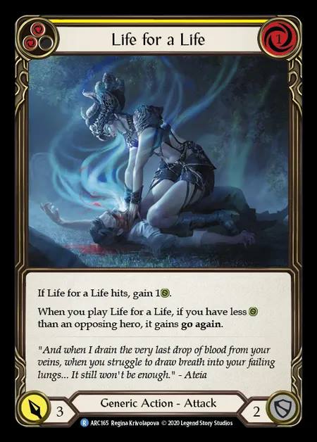 [Generic] Life for a Life [UL-ARC165-R] (yellow)