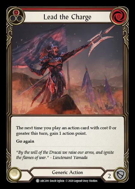 [Generic] Lead the Charge [UL-ARC209-C] (red)