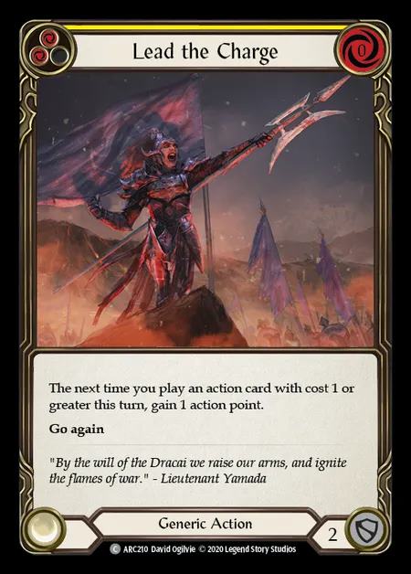 [Generic] Lead the Charge [UL-ARC210-C] (yellow)