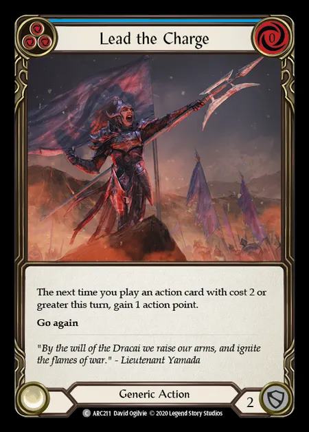 [Generic] Lead the Charge [UL-ARC211-C] (blue)
