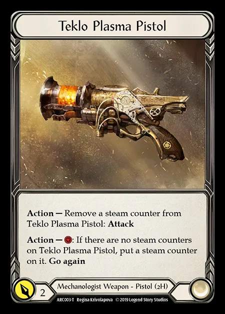 [Mechanologist] Teklo Plasma Pistol [1st-ARC003-T]