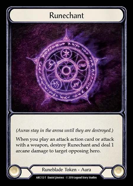 [Runeblade] Runechant [1st-ARC112-T]