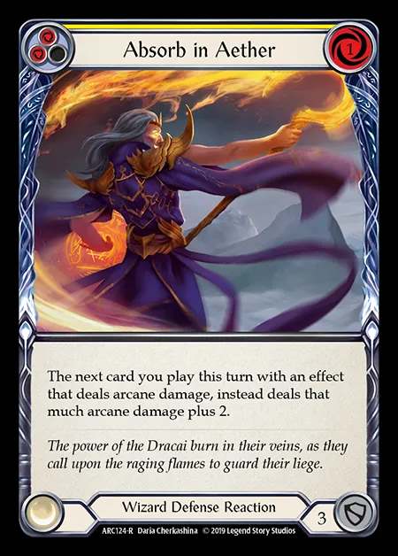 [Wizard] Absorb in Aether (yellow) [1st-ARC124-R]