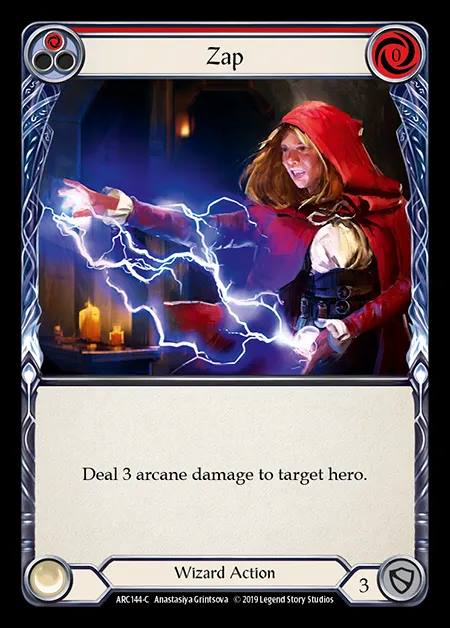 [Wizard] Zap (red) [1st-ARC144-C]