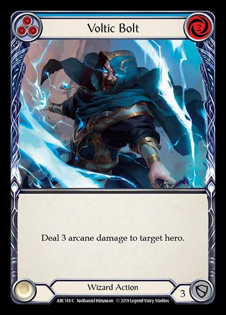 [Wizard] Voltic Bolt (blue) [1st-ARC149-C]