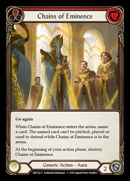 [Generic] Chains of Eminence [1st-ARC162-S]