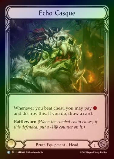 【RF】【EN】[Brute] 反響する兜/Echo Casque [ARR003-R]