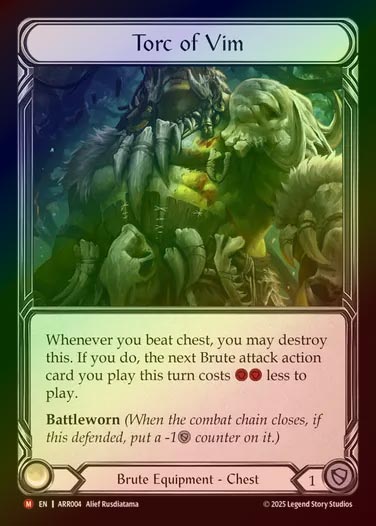 【RF】【EN】[Brute] 活気の首飾り/Torc of Vim [ARR004-M]