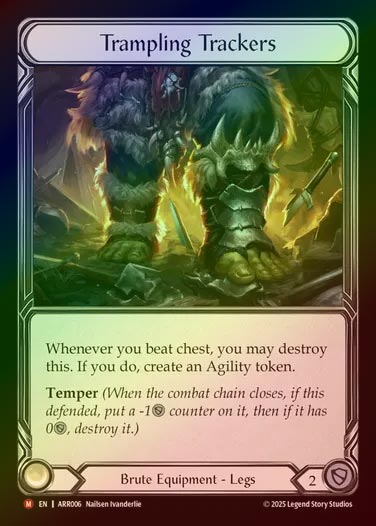 【RF】【EN】[Brute] 蹂躙する追跡/Trampling Trackers [ARR006-M]