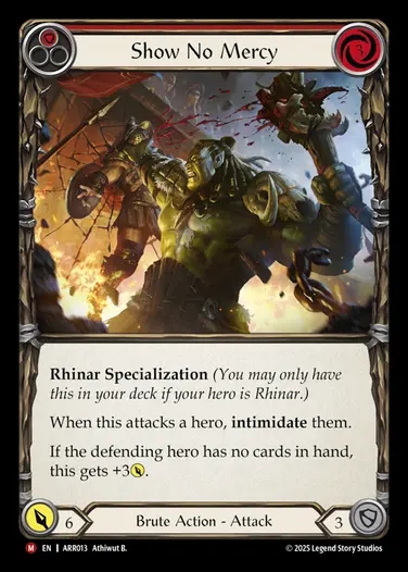 【EN】[Brute] 無慈悲/Show No Mercy [ARR013-M]