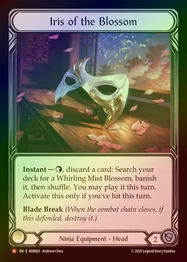【RF】【EN】[Ninja] 霧花の眼/Iris of the Blozzom [ASR003-M]