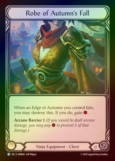 【RF】【EN】[Ninja] 晩秋の衣/Robe of Autumn's Fall [ASR004-R]