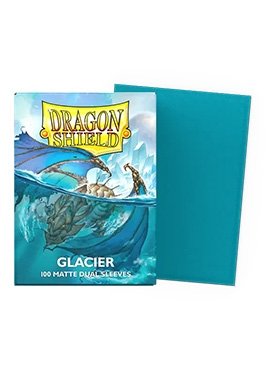 [Dragon Shield] Glacier (Matte Dual Sleeves) [AT-15031] (Standard Size) ※発送方法は「ゆうパック」を選択してください。