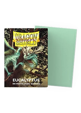 [Dragon Shield] Eucalyptus (Matte Dual Sleeves) [AT-15049] (Standard Size) ※発送方法は「ゆうパック」を選択してください。