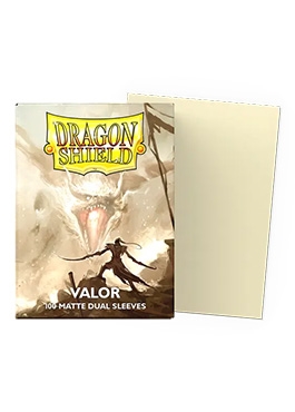 [Dragon Shield] Valor (Matte Dual Sleeves) [AT-15059] (Standard Size) ※発送方法は「ゆうパック」を選択してください。