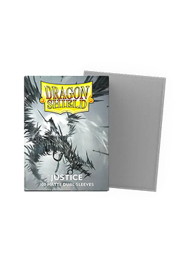 [Dragon Shield] Justice (Matte Dual Sleeves) [AT-15061] (Standard Size) ※発送方法は「ゆうパック」を選択してください。